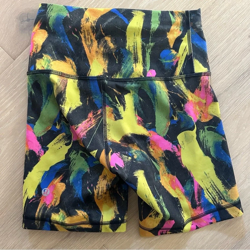 Lululemon Wunder Train High-Rise Biker Short 6